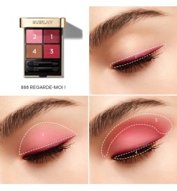 Ombres G - 888 Schau mich an! Lidschatten 4 Farben - Limitierte Edition